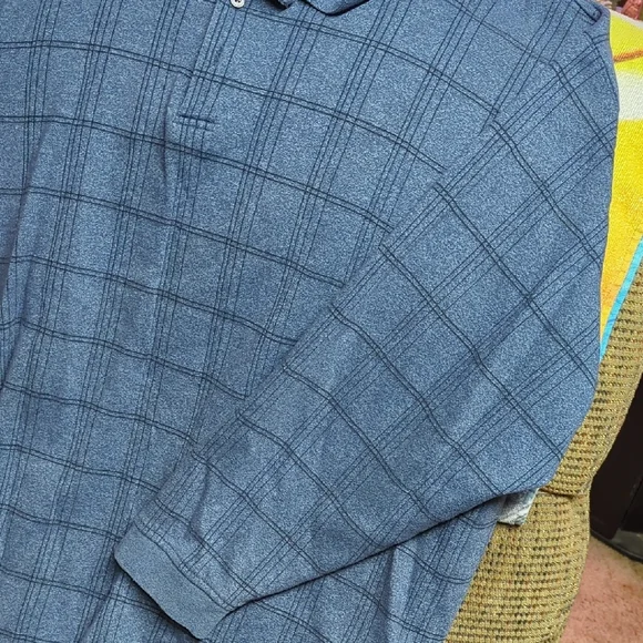 Men's Blue Polo Shirt - Picture 5 of 7